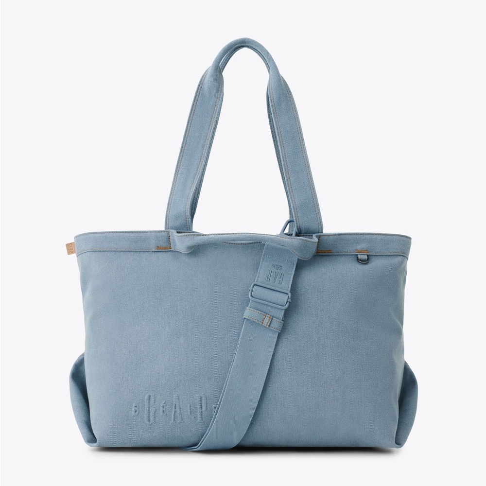 BEIS Gap Denim Blue Tote Bag - Picture 2 of 8